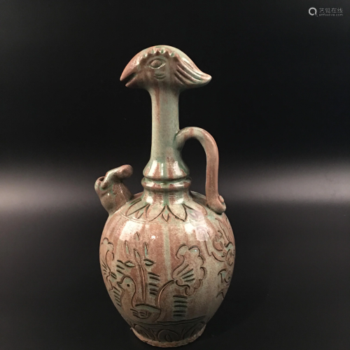 Chinese Bird Head Water Pot