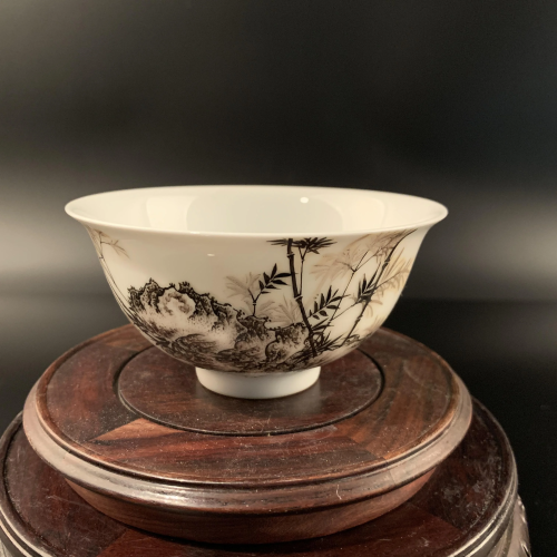 Chinese Light Color Porcelain Bowl
