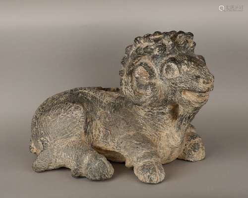 Tang Dynasty Qingshi stone sheep