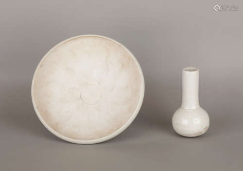 White glaze tea grinding ware of song Dynasty