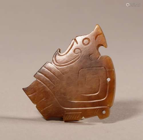 The western zhou dynasty jade bird