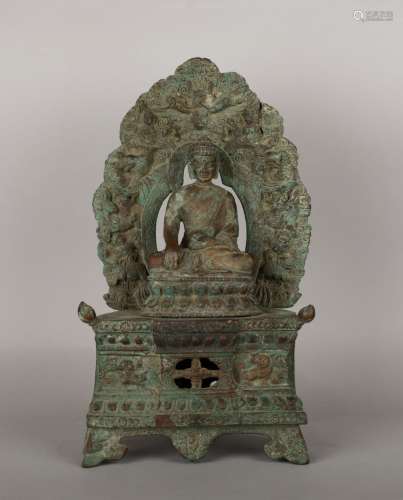 Bronze Buddha from song Dynasty