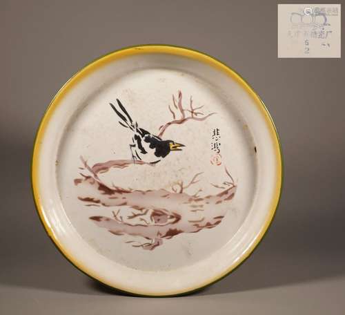 Xu Beihong porcelain plate