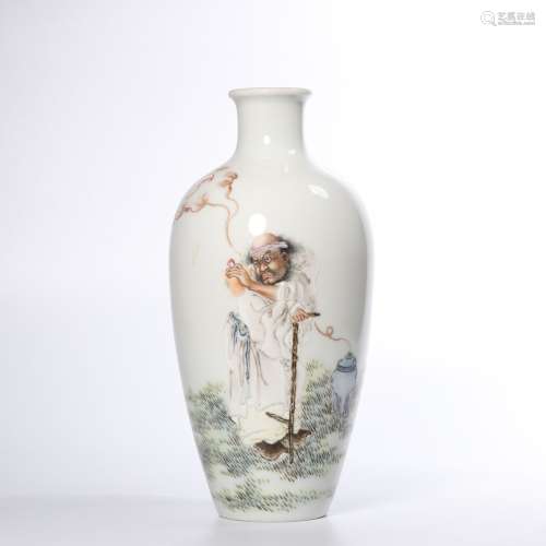 Wang Qi's vase painting