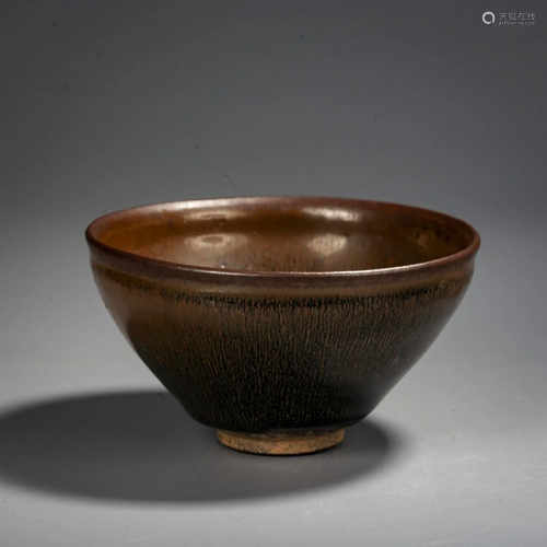 A Chinese Jianyao 'Hare's Fur' Tenmoku Bowl, Song