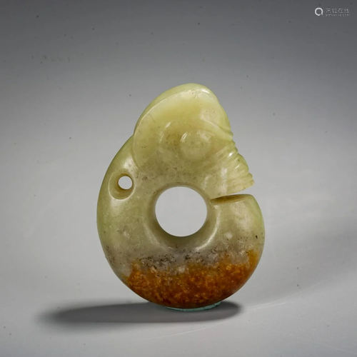 A Chinese Jade Beast, Neolithic Period