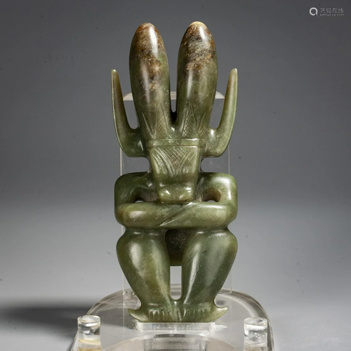 A Chinese Jade Immortal Neolithic Period