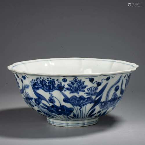 A Chinese Blue and White 