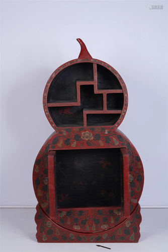 A Chinese Lacquer Cabinet,Qing Dynasty