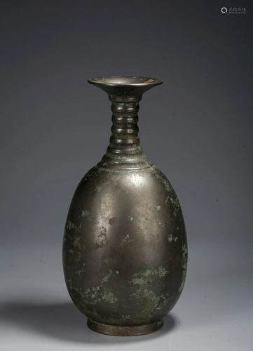 A Chinese Bronze Bottle