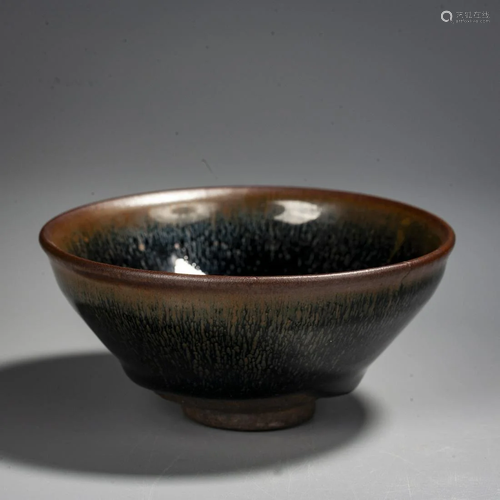 A Chinese Jianyao 'Hare's Fur' Tenmoku Bowl, Song