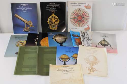 A selection of London auction house catalogues relating to s...