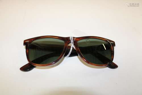 A pair of original Ray Ban tortoise shell Wayfarers II