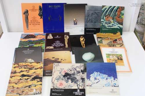 A selection of London auction house catalogues relating to O...