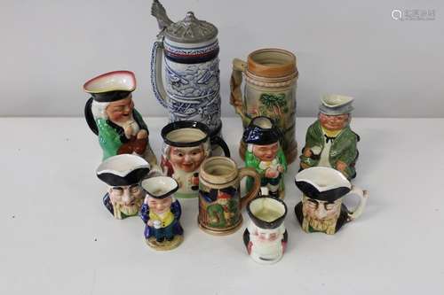 A job lot of assorted collectable ceramics etc