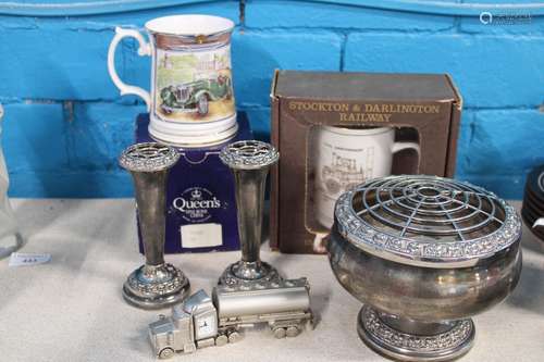 A selection of collectables