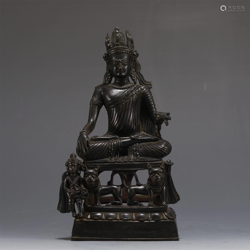 A BRONZE BUDDHA SWAT VALLEY