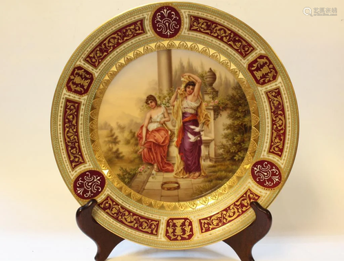 Royal Vienna Plate