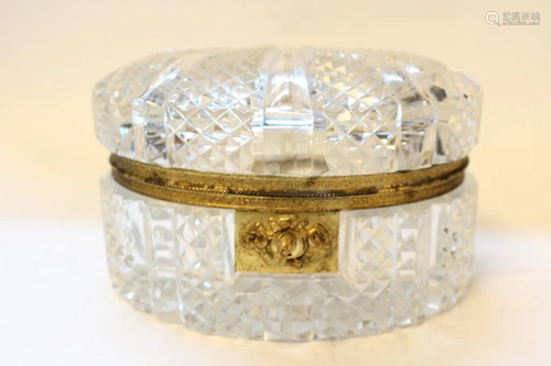 Cut Crystal Box