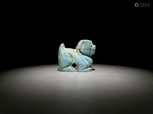 Chinese Turquoise Lion