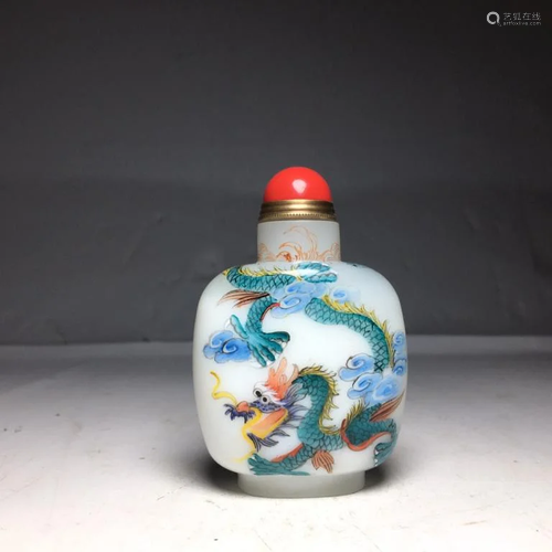 Chinese Glass Snuff Bottle