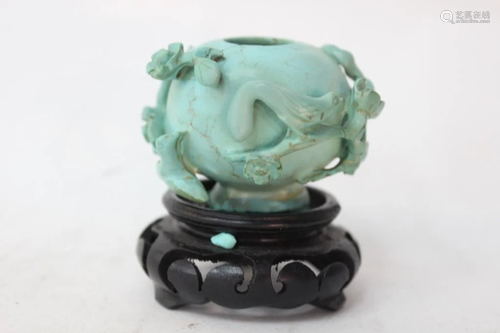 Chinese Turquoise Washer