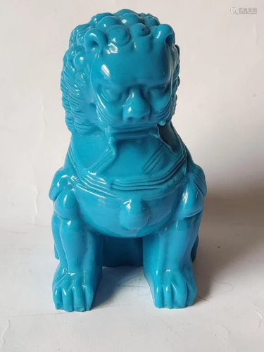 Blue Foo Dog