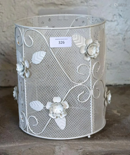 METAL PAPER BASKET