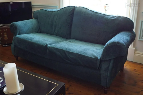 LARGE TWO-SEATER SETTEE