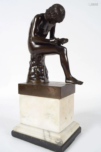 19TH-CENTURY BRONZE SCULPTURE