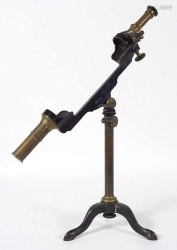 19TH-CENTURY BRASS DUBOSCQ-SOLEIL SACCHARIMETER