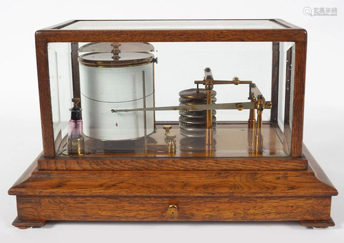 19TH-CENTURY BAROGRAPH