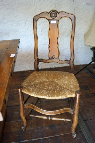 SET 10 FRENCH PROVINCIAL DINING CHAIRS