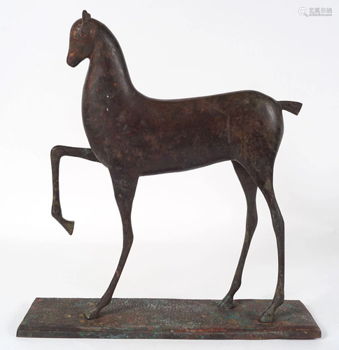 CONTEMPORARY BRONZE SCULPTURE