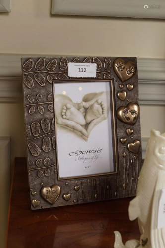 NEW BABY' PHOTO FRAME