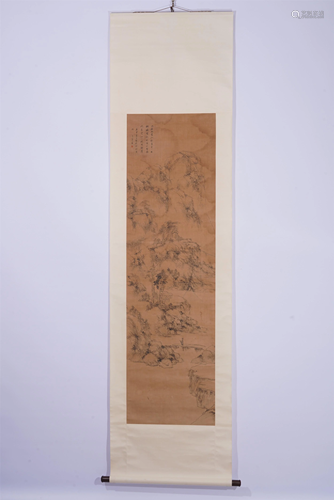 A CHINESE PAINTING OF RETURN TO RETREAT