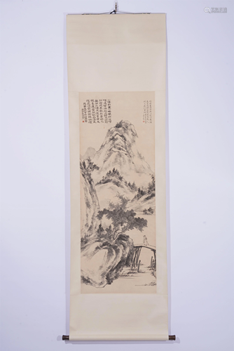 A CHINESE PAINTING OF RETURNING TO RETREAT