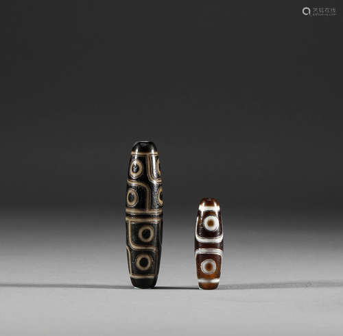 In the Tang Dynasty, a pair of heavenly beads