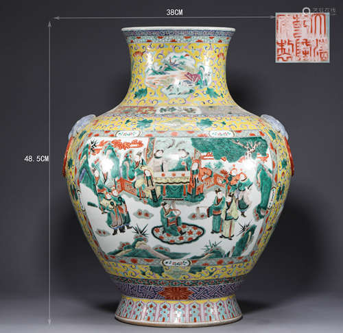 In the Qing Dynasty, colorful characters and stories