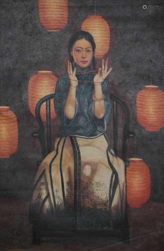 Chinese oil painting