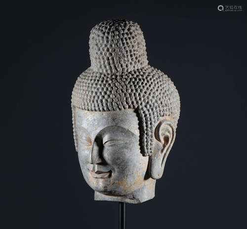 Northern Wei Dynasty, stone Buddha head