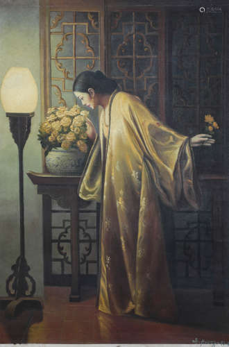 Chinese oil painting