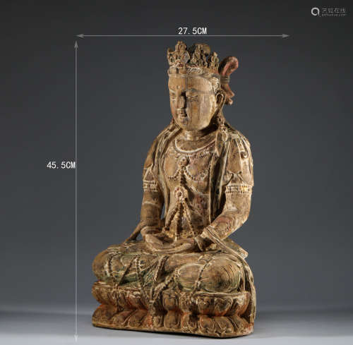 Wooden Buddha statues in Song Dynasty