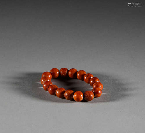 Wax Bracelet in Qing Dynasty