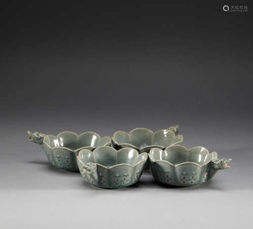 Korean porcelain tea cup in Song Dynasty