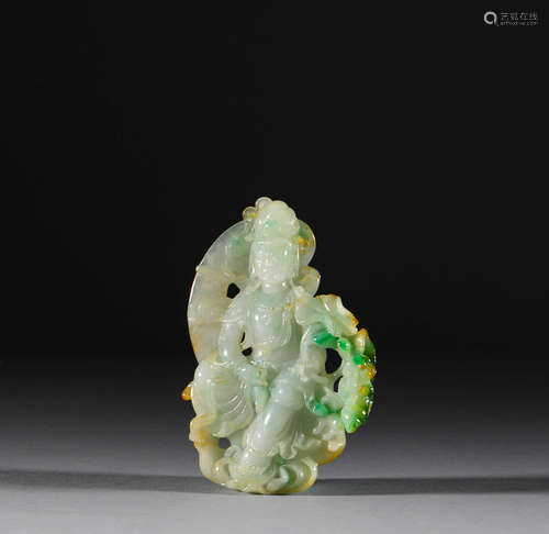 Jade Guanyin in Qing Dynasty