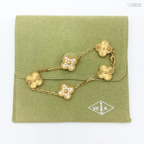 Van Cleef & Arpels Vintage Alhambra Yellow gold and