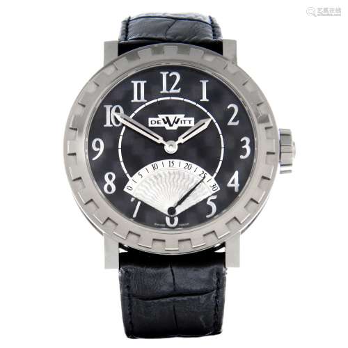 DE WITT - an Academia Seconde Retrograde wrist watch.