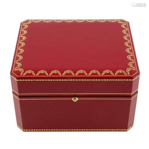 CARTIER - a complete watch box.