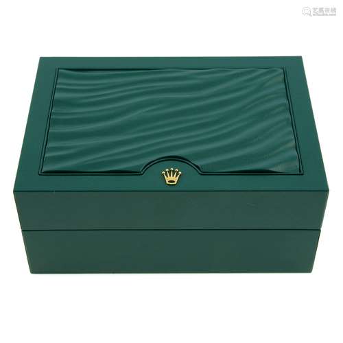 ROLEX - a complete watch box.